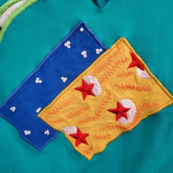 Vintage 80's I.B. Diffusion T-shirt With Embellishments Size L - Picture 4 of 10